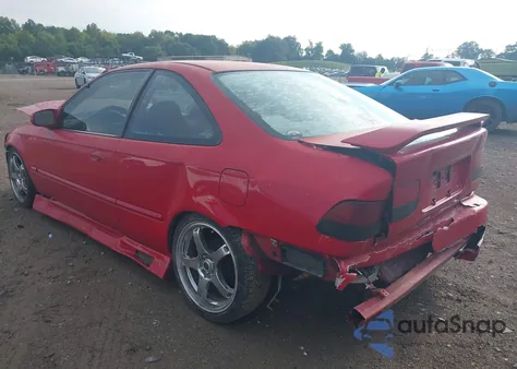 1997 Honda Civic Ex z USA, uszkodzony, nr VIN 1HGEJ8243VL070102